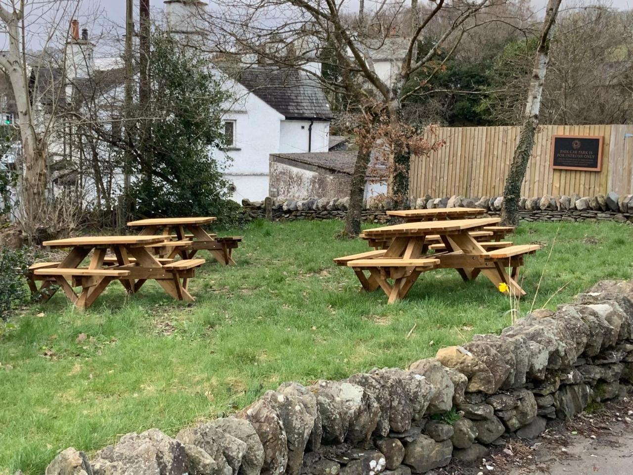 The Sun Inn Troutbeck Bridge Exterior foto